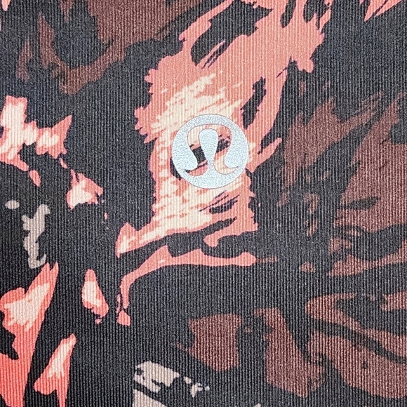 Lululemon X  Soul Cycle Women's Paint Storm Espresso Multi High Times Pant - Picture 5 of 6